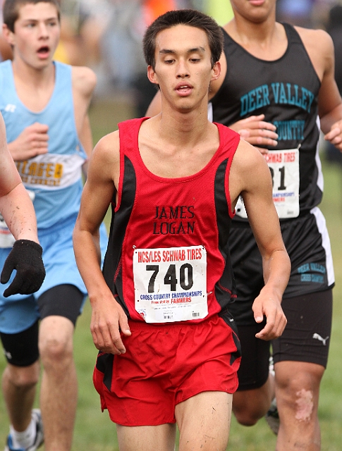 2010NCSXC BD1-2000.JPG - 2010 North Coast Section Cross Country Championships, Hayward High School, Hayward, California